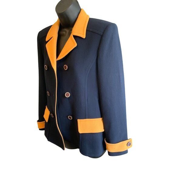 Luca Luca vintage womens jacket made in Italy 34 chest 24 long - Picture 8 of 9